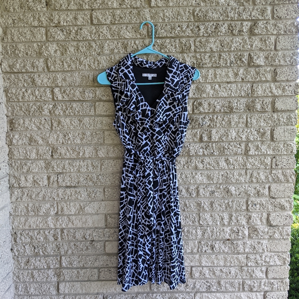 Studio One Black and White Swing dress